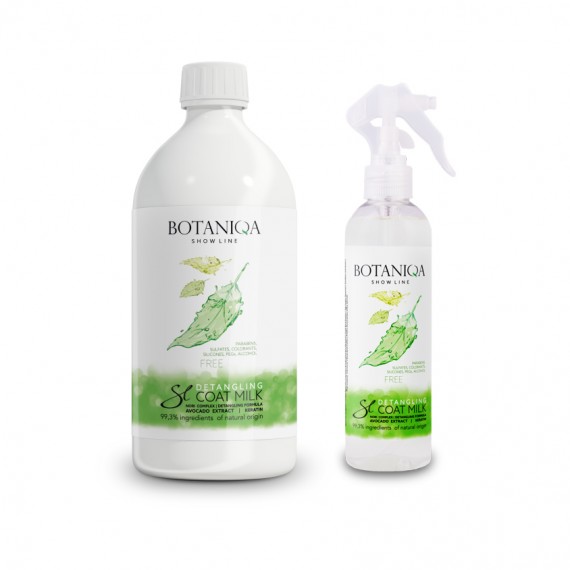 Botaniqa Show Line Detangling Coat Milk spray formati